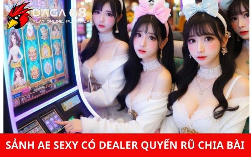 Sảnh AE Sexy có dàn dealer quyến rũ chia bài cực lôi cuốn Sảnh AE Sexy có dàn dealer quyến rũ chia bài cực lôi cuốn