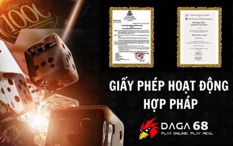 Giấy phép hoạt động là chứng nhận từ các tổ chức quốc tế Giấy phép hoạt động là chứng nhận từ các tổ chức quốc tế