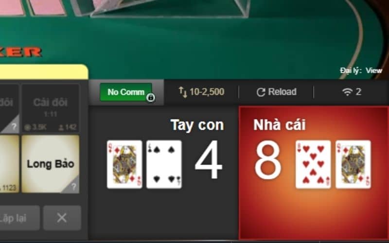Tổng điểm bài baccarat online gần bằng 9 sẽ thắng Tổng điểm bài baccarat online gần bằng 9 sẽ thắng